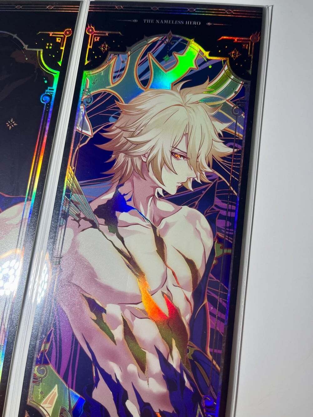 HSR Phainon Print Holographic Shining Card Bookmark Ticket Double Sided Honkai S